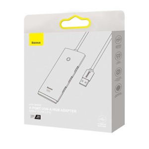 هاب 4 پورت باسئوس مدل WKQX030101 USB3